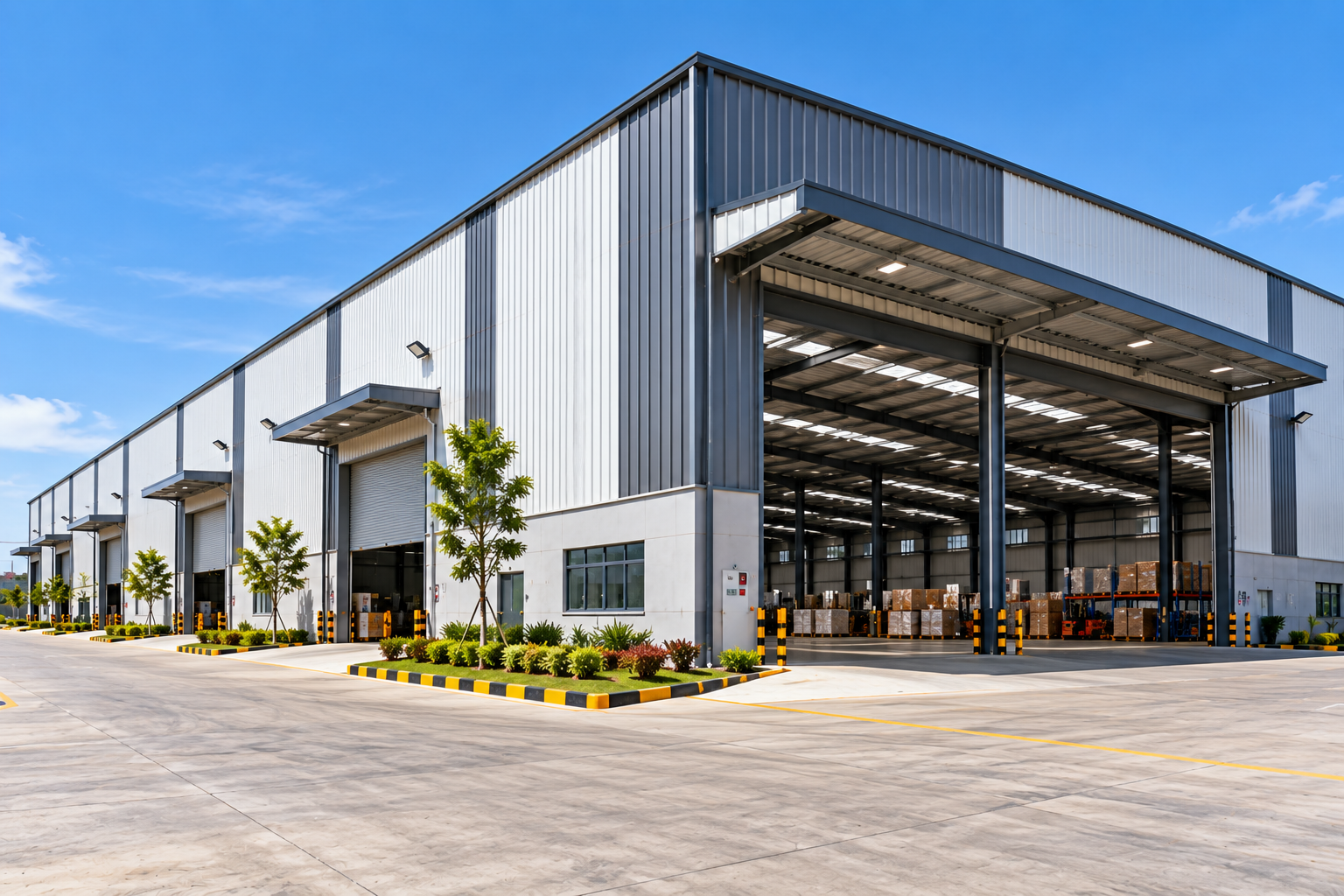 PEB and warehouse construction